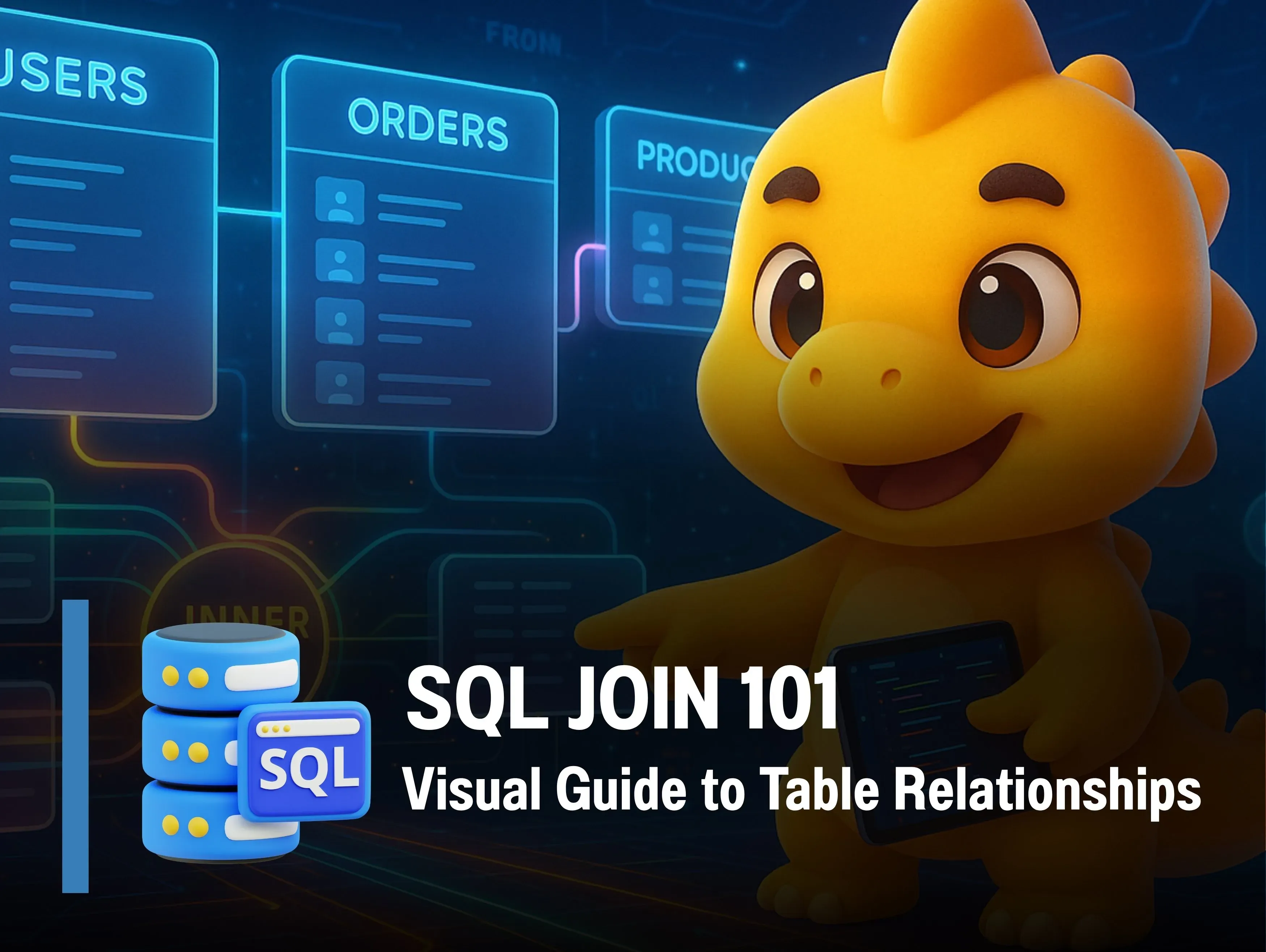 SQL JOIN 101: Visual Guide to Table Relationships