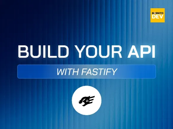 Build Your API with Fastify