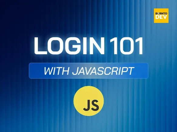 Login 101 with JavaScript